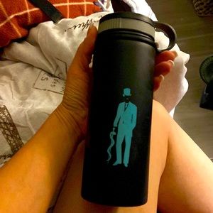 The Apothecary Shoppe, medicine man metal flask with attachable